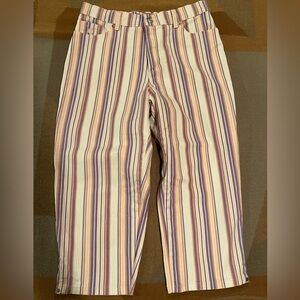 Gloria Vanderbilt Amanda 5 pocket crop jeans, 10